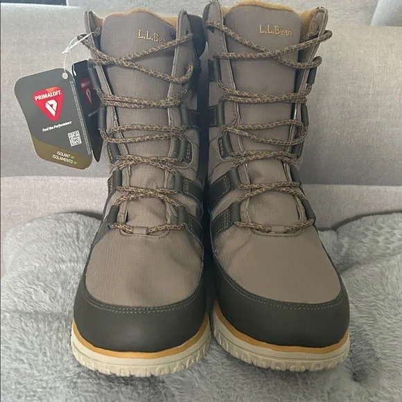 L.L. Bean Ultralight Men's Black Nylon Mesh Waterproof Insulated - Picture 1 of 5